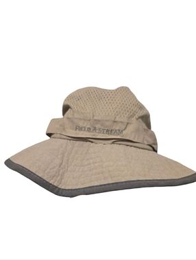 Field & Stream Beige Sun Hat. Hiking, Outdoor, Fishing